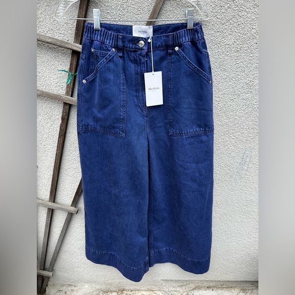 MERLETTE VIOLETTE PANT COBALT New with Tags! - Picture 2 of 7